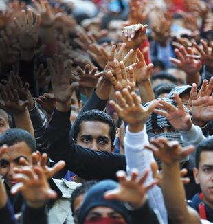 Kairo Universität - Demonstration gegen die Regierung. ©REUTERS/Amr Abdallah Dalsh
