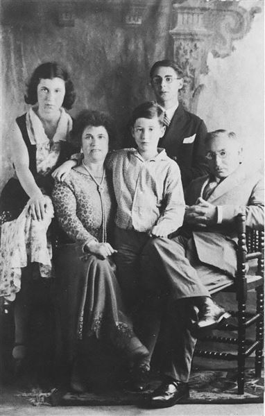 Die Familie Hillesum 1931.