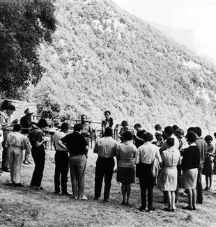 Eine Gruppe der Bewegung in Subiaco, in den 60er Jahren.