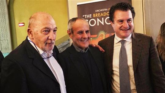 Ilan Gonen, Julián Carrón und Luigi Paccosi