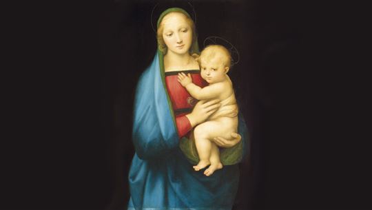 Madonna del Granduca, 1506-1507, Galleria Palatina, Florenz © Le Gallerie degli Uffizi
