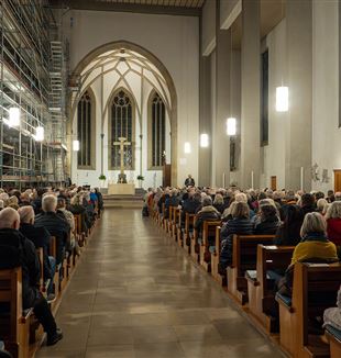 Bei der Veranstaltung in der Stadtkirche in Bruchsal. (Foto: Johann Prach)