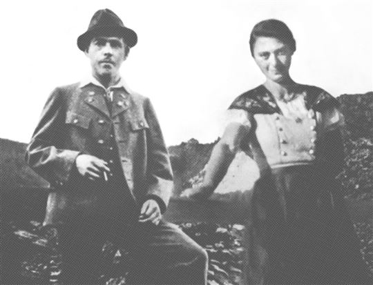 Franz und Franziska Jägerstätter (Bild aus der Ausstellung)