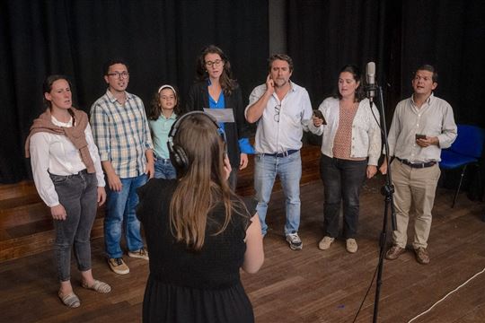 Chorproben in Portugal